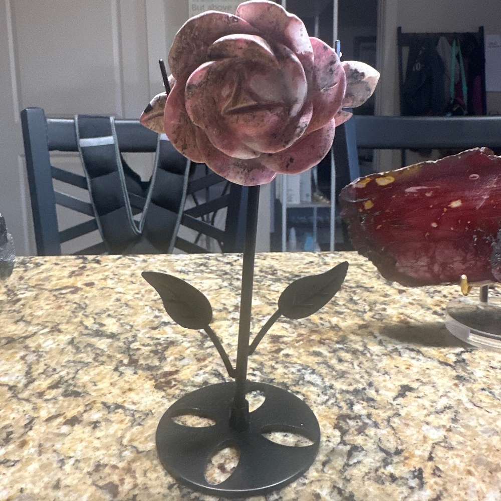Beautiful Rhodonite Flower